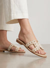 Pearl Oran-Style White Slides
